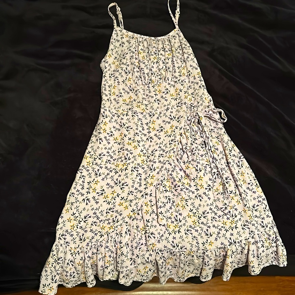 Flower mini dress